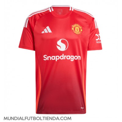 Camiseta Manchester United Bruno Fernandes #8 Primera Equipación Replica 2024-25 mangas cortas Camiseta Manchester United Bruno Fernandes #8 Primera Equipación Replica 2024-25 mangas cortas